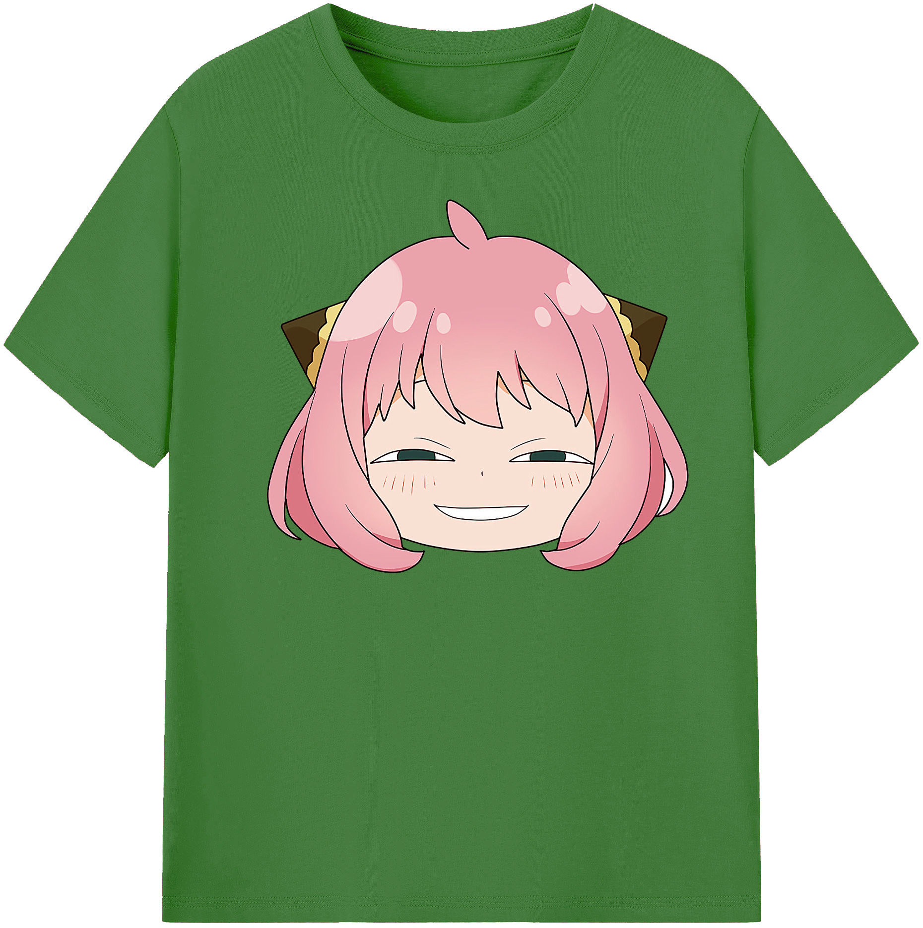 （画像用） SPY×FAMILY间谍家家酒 レディースカジュアルプリントTシャツ（綿100％）